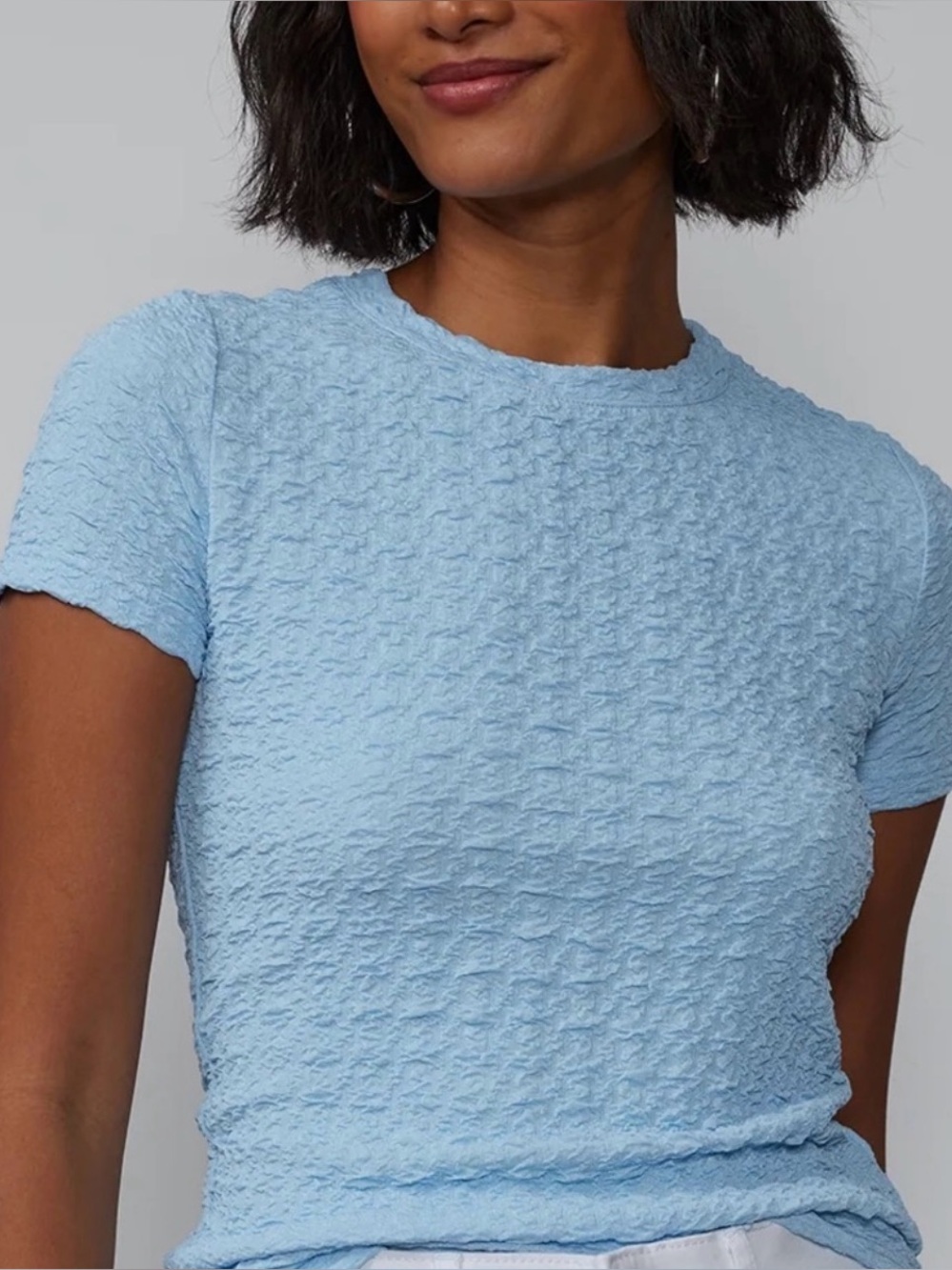 House of Harlow textured top